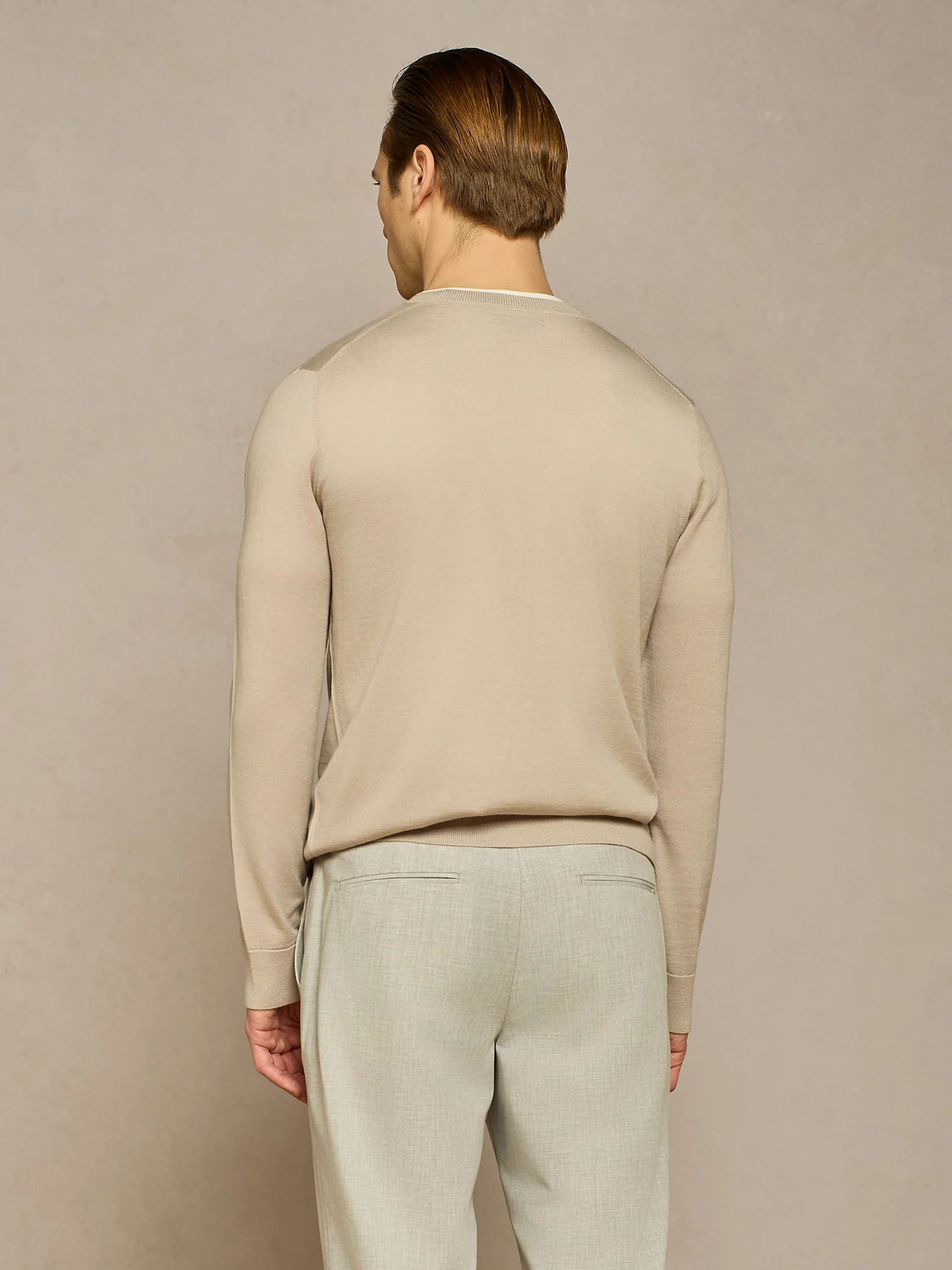 Cardigan in maglia misto seta burro - Image 4