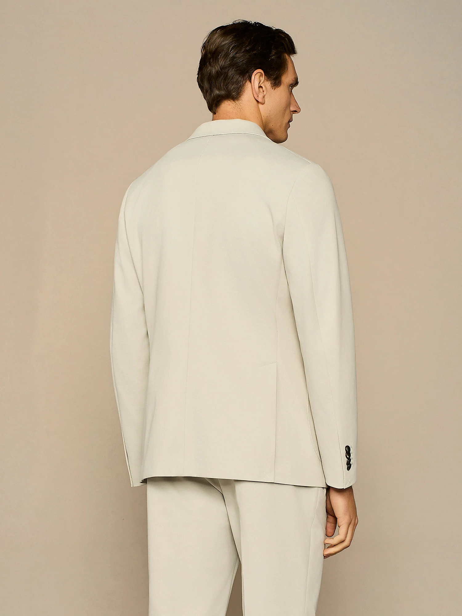 Giacca jersey piquet stone - Image 4