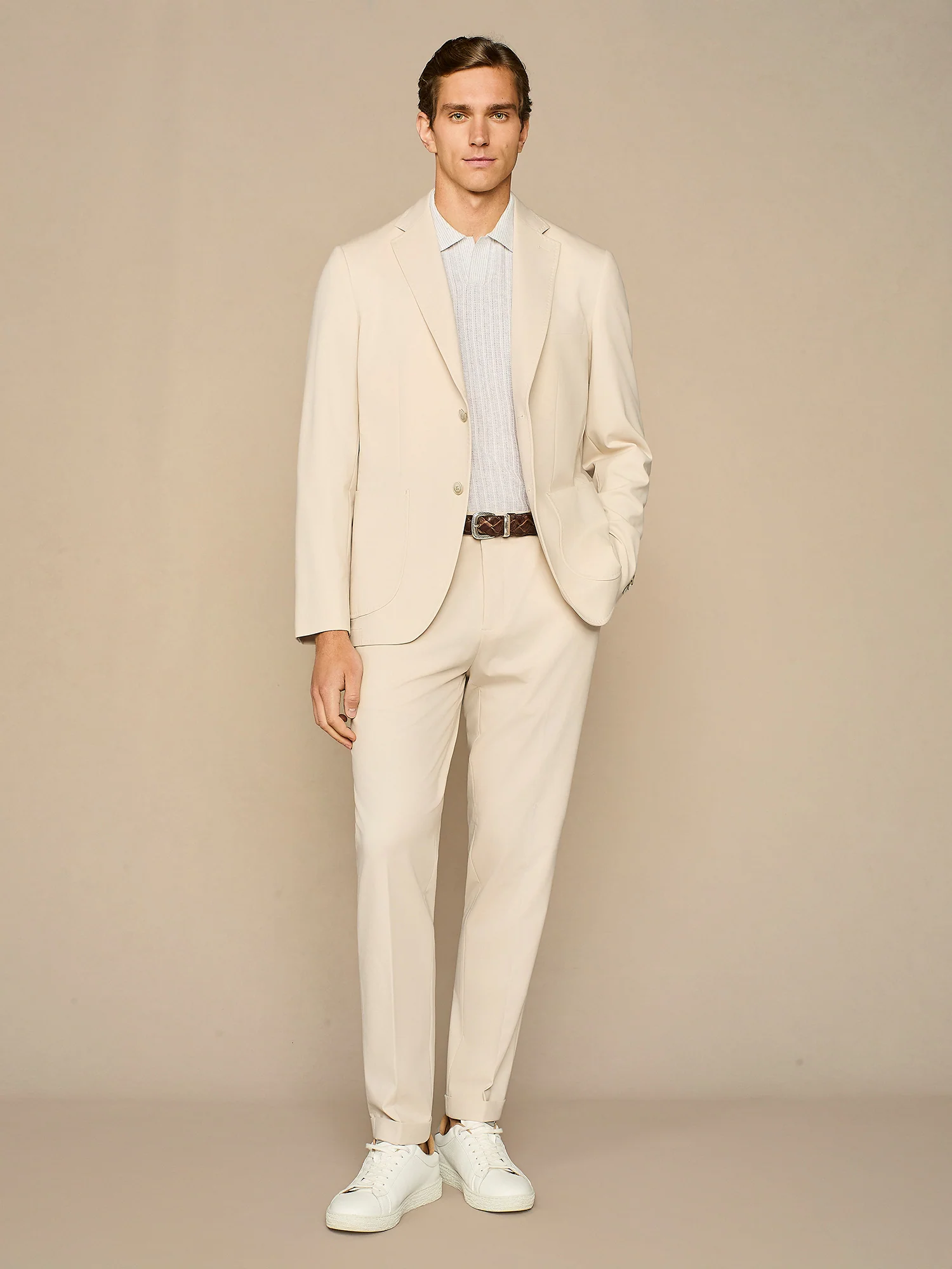 Pantalone jersey burro - Image 4