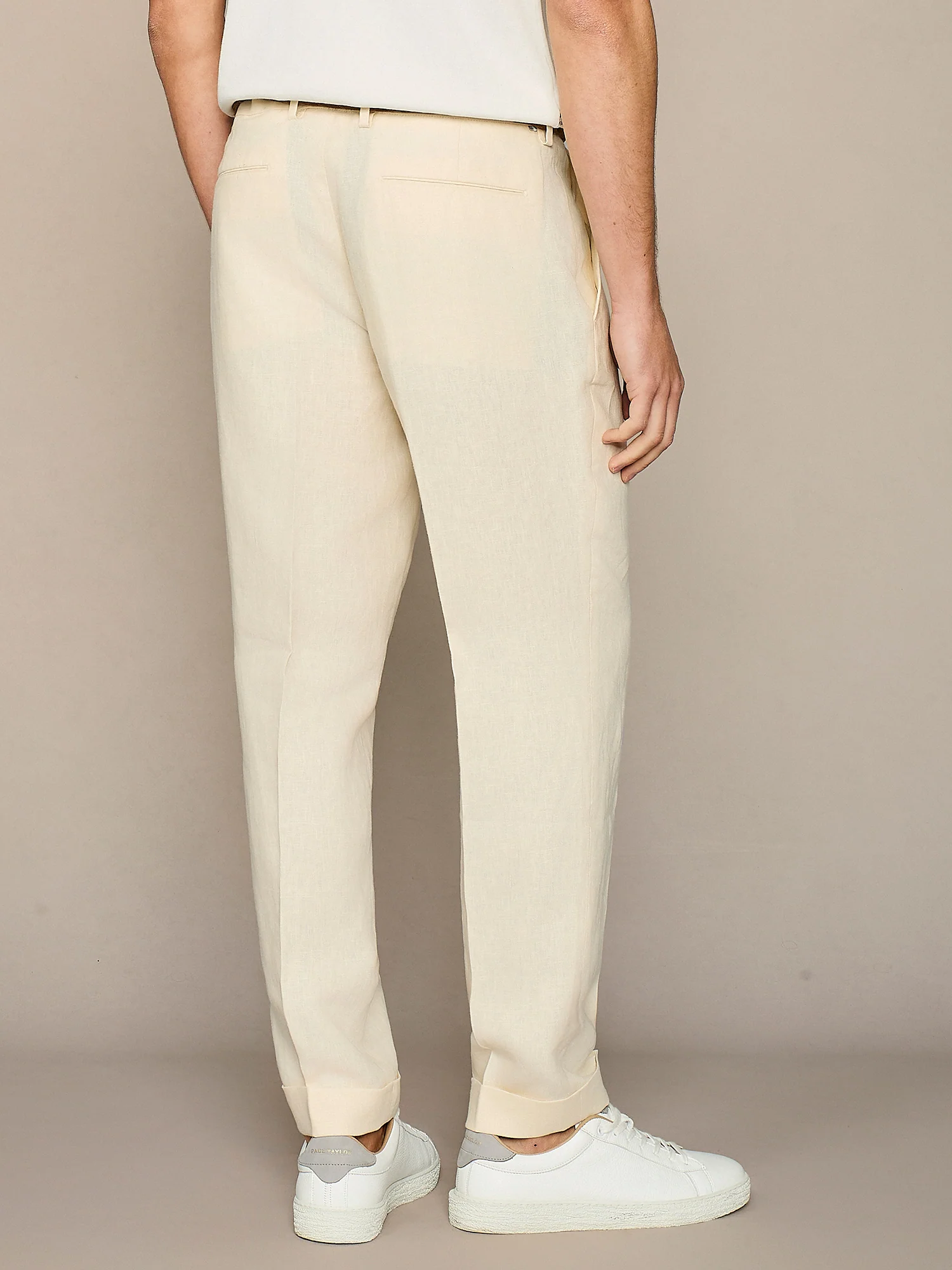 Pantalone lino apricot - Image 4